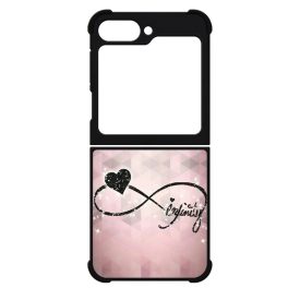 csajos lila infinity infinitis végtelen Samsung Galaxy Z Flip 6 tok