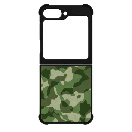 terepszin camouflage kamuflázs Samsung Galaxy Z Flip 6 tok