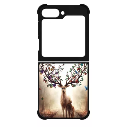 erdő szarvas őz négy évszak Samsung Galaxy Z Flip 6 tok