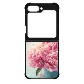 virágos tavaszi vintage rózsaszín rózsás Samsung Galaxy Z Flip 6 tok