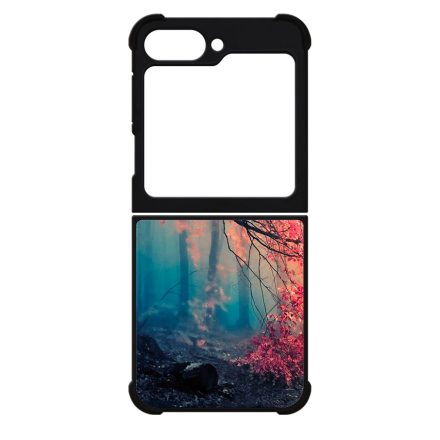 őszi erdős falevél természet Samsung Galaxy Z Flip 6 tok