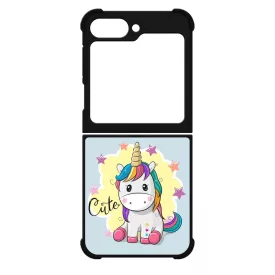 unicorn unikornis fantasy csajos Samsung Galaxy Z Flip 6 tok