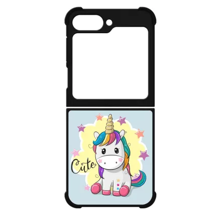 unicorn unikornis fantasy csajos Samsung Galaxy Z Flip 6 tok