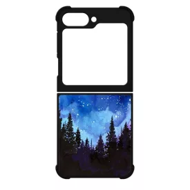 téli karácsonyi art Samsung Galaxy Z Flip 6 tok