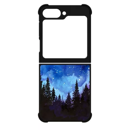 téli karácsonyi art Samsung Galaxy Z Flip 6 tok