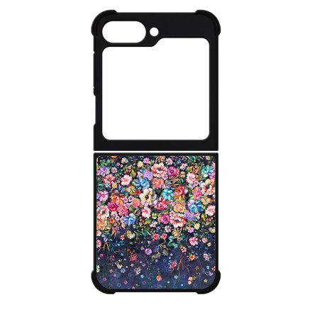 virágos tavaszi art Samsung Galaxy Z Flip 6 tok