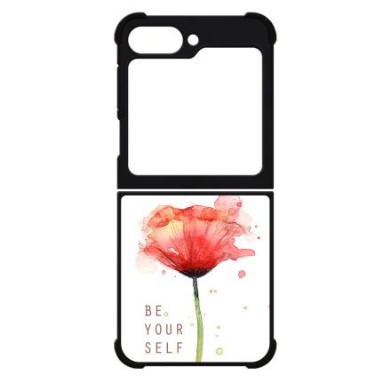 pitypangos be yourself virágos tavaszi Samsung Galaxy Z Flip 6 tok