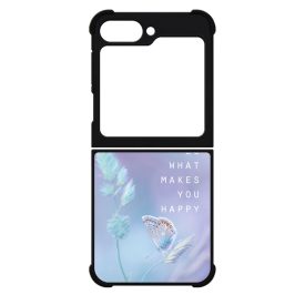 virágos tavaszi pillangós lepkés Samsung Galaxy Z Flip 6 tok