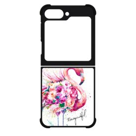 Álomszép Flamingo tropical summer nyári Samsung Galaxy Z Flip 6 tok