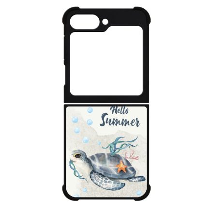 Tündéri Teknős - Tekis Samsung Galaxy Z Flip 6 tok