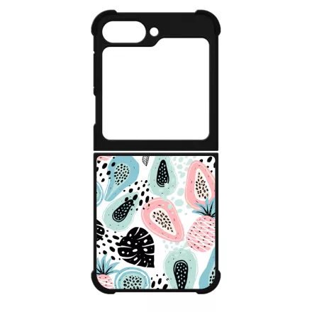 Cute Avocado - Csajos nyári mintás Samsung Galaxy Z Flip 6 tok