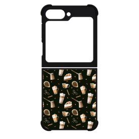 Coffee & Café kávés őszi Samsung Galaxy Z Flip 6 tok