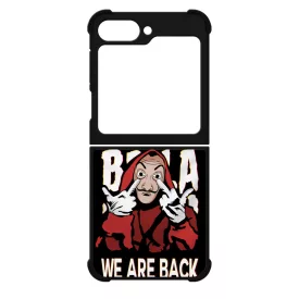 We are back - A Nagy Pénzrablás - la casa de papel Samsung Galaxy Z Flip 6 tok