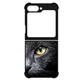 Csak a szemembe nézz - Cica Samsung Galaxy Z Flip 6 tok