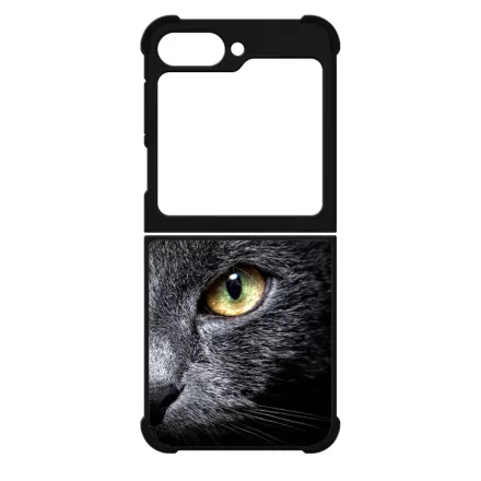 Csak a szemembe nézz - Cica Samsung Galaxy Z Flip 6 tok