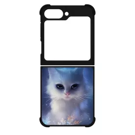 Cat Art - cicás Samsung Galaxy Z Flip 6 tok