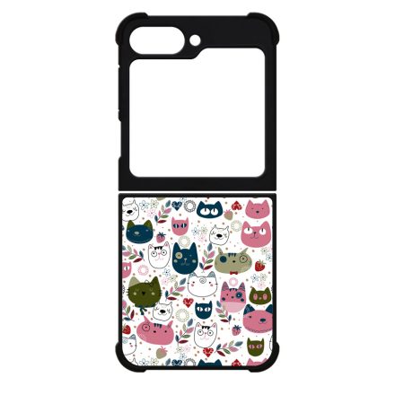 Csak vidáman - Cicák Samsung Galaxy Z Flip 6 tok