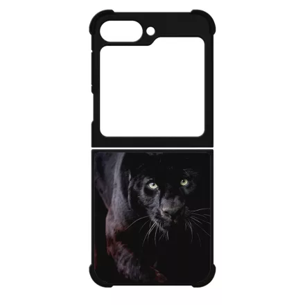 Black Panther Fekete Parduc Wild Beauty Csajos Samsung Galaxy Z Flip 6 tok