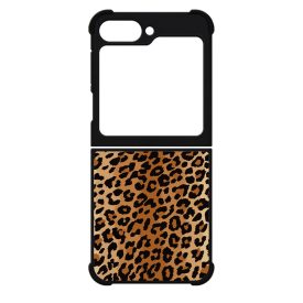 Leopard Wild Beauty Csajos Allat mintas Samsung Galaxy Z Flip 6 tok