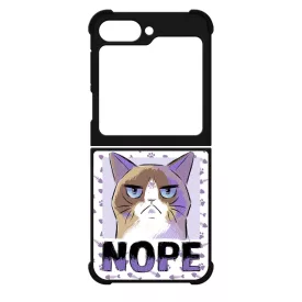 NOPE Cat Antisocial Samsung Galaxy Z Flip 6 tok
