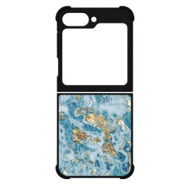 Blue Gold marvanyos marvany mintas Samsung Galaxy Z Flip 6 tok