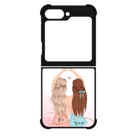 BFF Heart Best Friends forever legjobb baratnos Samsung Galaxy Z Flip 6 tok