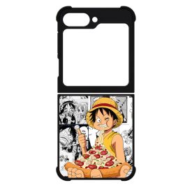 Monkey D Luffy Pizza - One Piece Samsung Galaxy Z Flip 6 tok