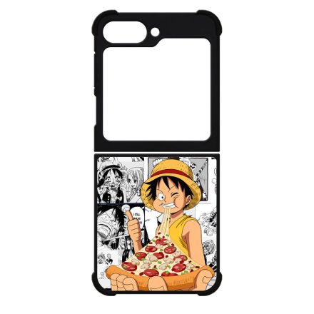 Monkey D Luffy Pizza - One Piece Samsung Galaxy Z Flip 6 tok