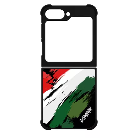 Kerd a neveddel - Magyar Zaszlo Samsung Galaxy Z Flip 6 tok