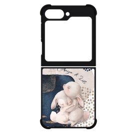 Kerd a neveddel - Cuki nyuszik - osz Samsung Galaxy Z Flip 6 tok