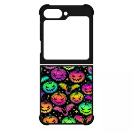 Pumpkin and Bats - Halloween Samsung Galaxy Z Flip 6 tok