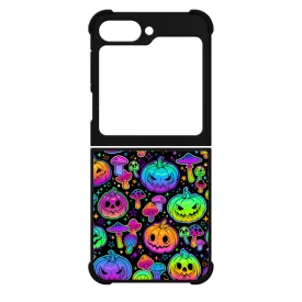 Pumpkin and Mushrooms - Halloween Samsung Galaxy Z Flip 6 tok