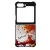 Kerd a neveddel RED kezilabda mintas Samsung Galaxy Z Flip 6 tok