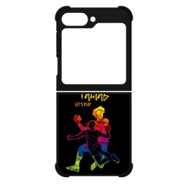 Kerd a Neveddel FOR HIM kezilabda mintas Samsung Galaxy Z Flip 6 tok