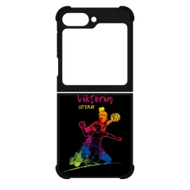 Kerd a Neveddel FOR HER kezilabda mintas Samsung Galaxy Z Flip 6 tok