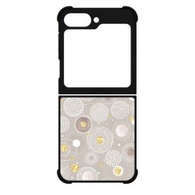 Csodaszép Aranyló téli mintás Samsung Galaxy Z Flip 6 tok