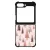 Rózsaszín karácsonyi fenyőfa mintás Samsung Galaxy Z Flip 6 tok
