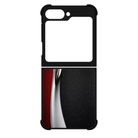 Silver Wave karbon mintás Samsung Galaxy Z Flip 6 tok