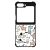 Tündéri rajzolt kutya mintás Samsung Galaxy Z Flip 6 tok