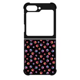 Szépséges kutyamancs mintás Samsung Galaxy Z Flip 6 tok