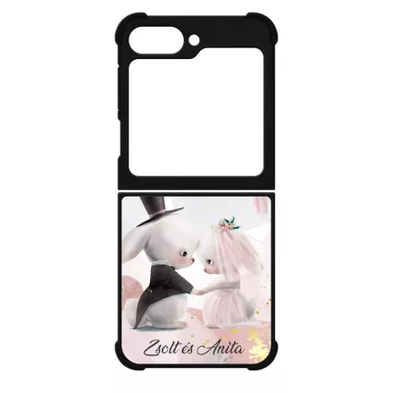 Neves cukisagok kollekcio Legy a felesegem Nyuszikam Samsung Galaxy Z Flip 6 tok