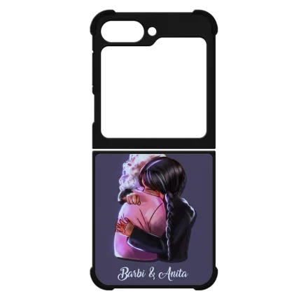 Kérd a Neveddel Wednesday és Enid Samsung Galaxy Z Flip 6 tok