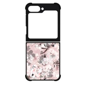 Puderpink tavaszi viragos Samsung Galaxy Z Flip 6 tok