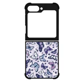 Gyonyoru lila pillangok Samsung Galaxy Z Flip 6 tok