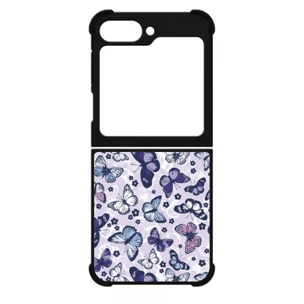 Gyonyoru lila pillangok Samsung Galaxy Z Flip 6 tok