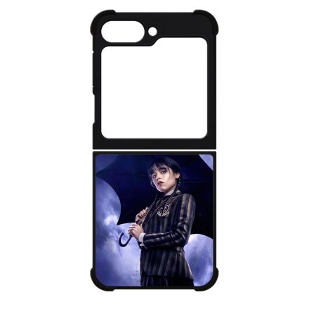 Wednesday és az esernyő Samsung Galaxy Z Flip 6 tok