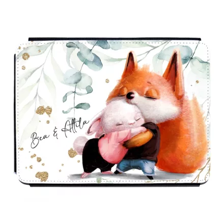 Kerd a neveddel - Nyuszi es Roka - osz - Univerzalis Tablet tok