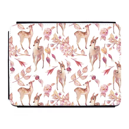 Gyonyoruseges szarvas oszi mintas Univerzalis Tablet tok