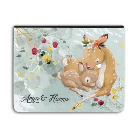   Kérd a neveddel - Tündéri Őzike Mami és a Kicsikéje - Univerzális Tablet tok