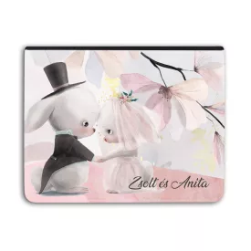   Kérd a neveddel - Légy a feleségem Nyuszikám - Univerzális Tablet tok